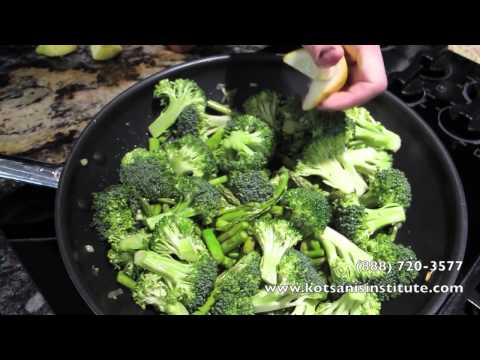 Grapevine, TX | How to Make Sesame Broccoli Saute | Kotsanis Institute