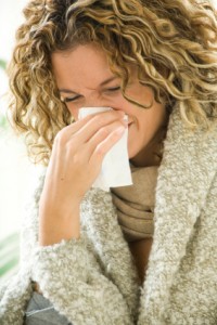 Sneezing Women with Allergies Sneezing Women with Allergies