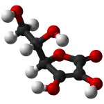 L-ascorbic-acid-3D-balls