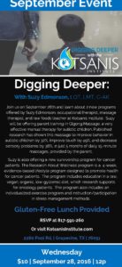 Digging Deeper: Qigong Massage Training for Children with Autism with Suzy Edmonson @ Kotsanis Institute  | Grapevine | Texas | United States