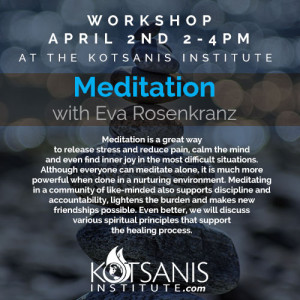 Initial Meditation Workshop @ Kotsanis Institute | Grapevine | Texas | United States